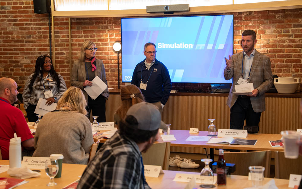ESOP Employee Accelerator participate in a company simulation ESOP Employee Accelerator participate in a company simulation